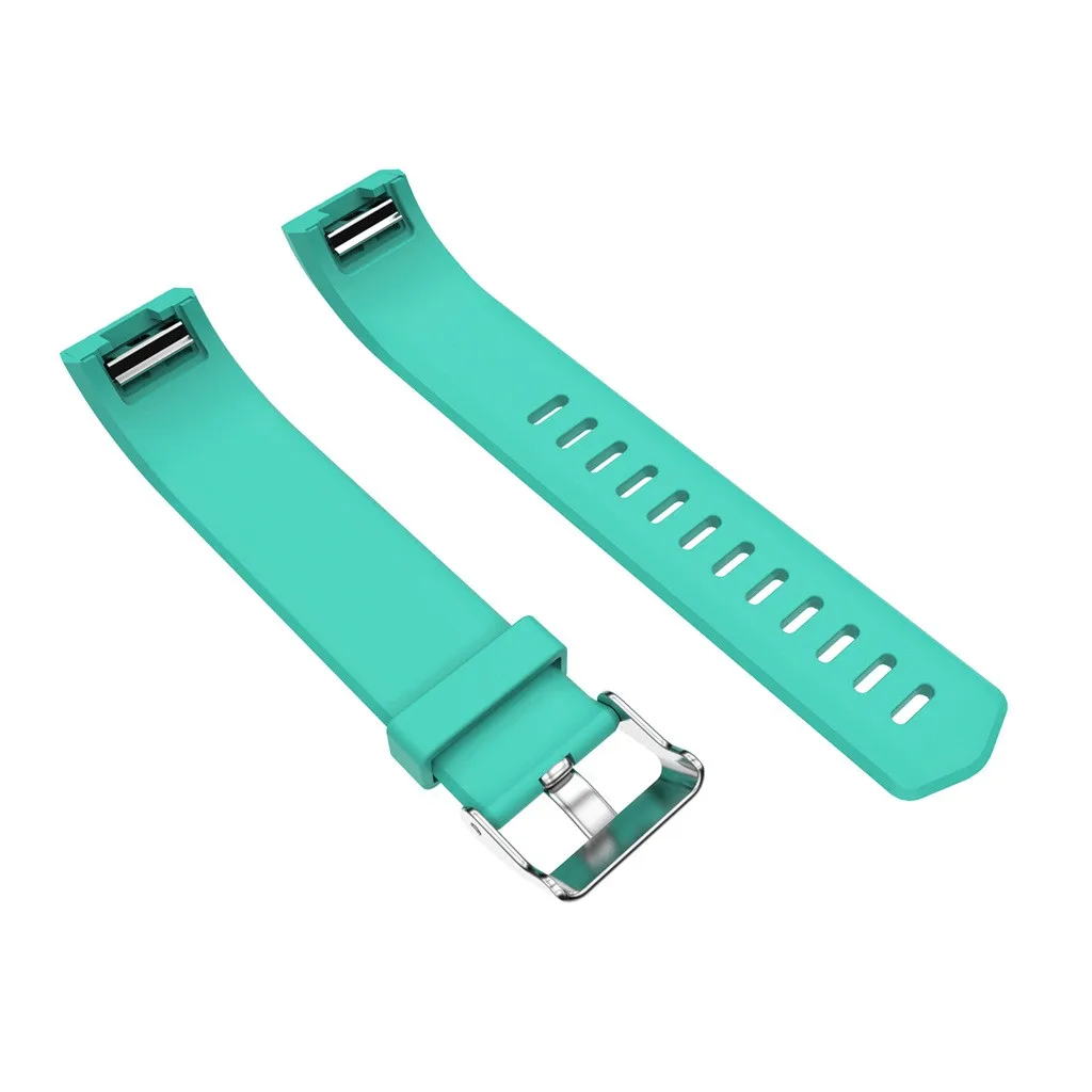 Силиконовый ремешок для Fitbit Charge 2, ремешок для умных часов, сменный ремешок для мужских Т-часов, 3D Модный женский мужской спортивный браслет 19Sep