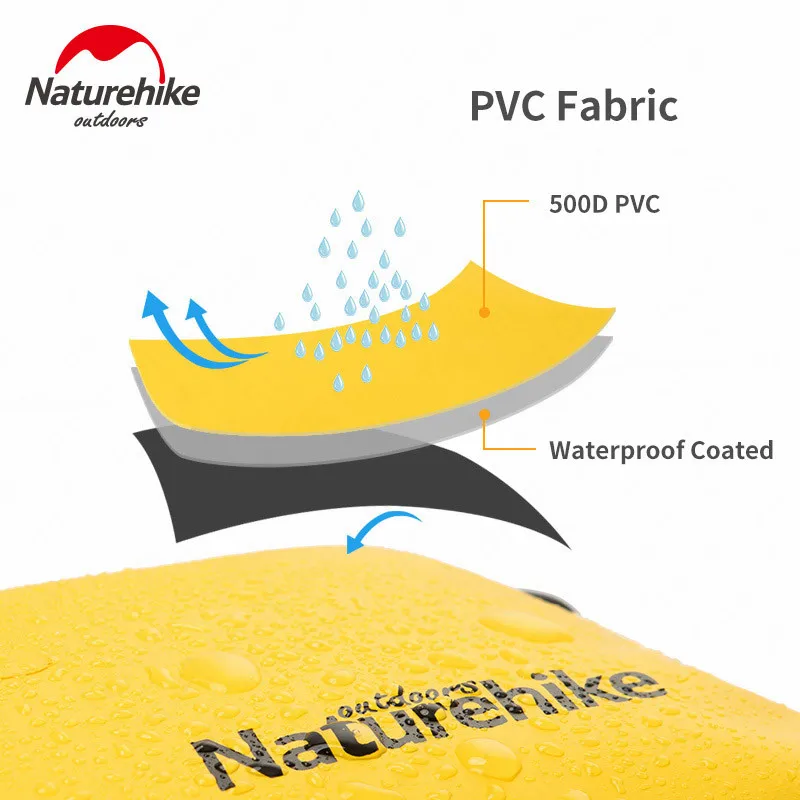 Водонепроницаемая сумка Naturehike для путешествий на открытом воздухе 6L 15L