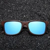 EZREAL-lunettes de soleil en bois marron naturel fait à la main pour hommes et femmes, Design de marque, Vintage à la mode, lentille polarisée, livraison directe ► Photo 2/6