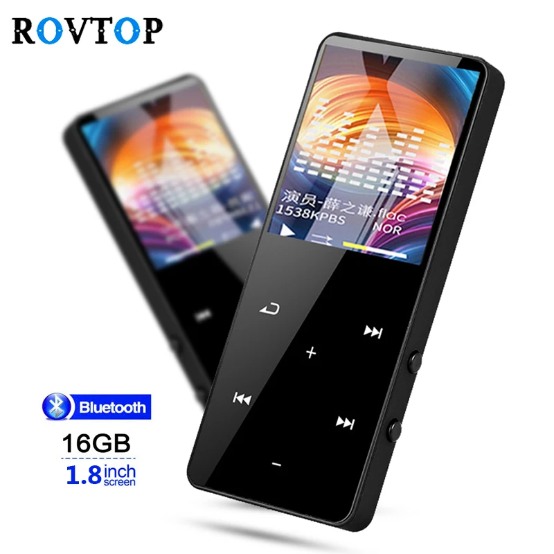 MP4 плеер Bluetooh Музыкальный Плеер 1 8 &quotHi Fi стерео звук музыкальный с сенсорными