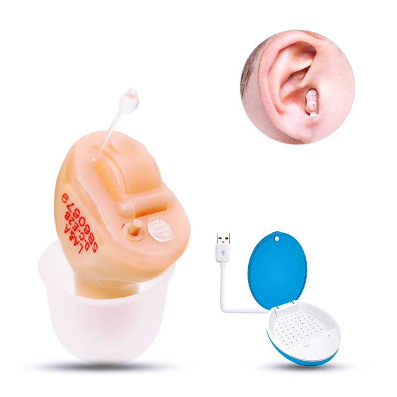 8ch Digital In Canal Hearing Aid Aids For Deafness Mini Invisible
