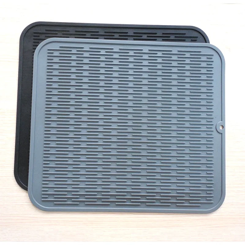  Silicone Table Placemat Premium Heat Resistant Drying Mat Tableware Dishwasher Dish Cup Cushion Pad