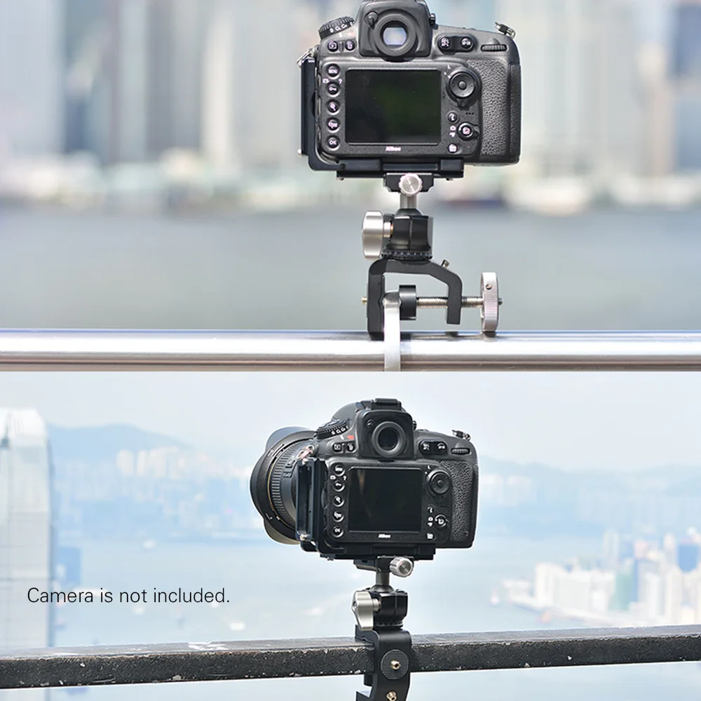 Andoer MFC-50 фотография стол дерево зажим многофункциональный c-образный зажим для GoPro Экшн камеры для DSLR камеры зажим