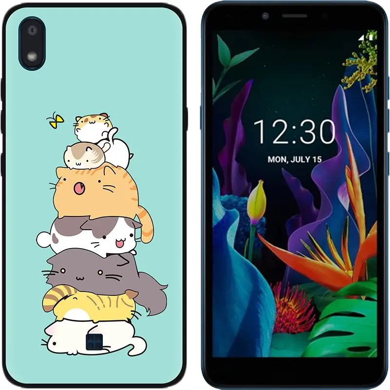 Picture 7 Грязеотталкивающий противоударный чехол для телефона LG K20 модный силиконовый мягкий чехол водонепроницаемый держатель для телефона - Цвет: Picture 7