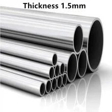  Seamless Titanium Tube Diameter OD10 12 16 18 20 25 32 38mm Thickness1.5mm length 500mm Bar TA2 Industry Experiment TitaniumTube 