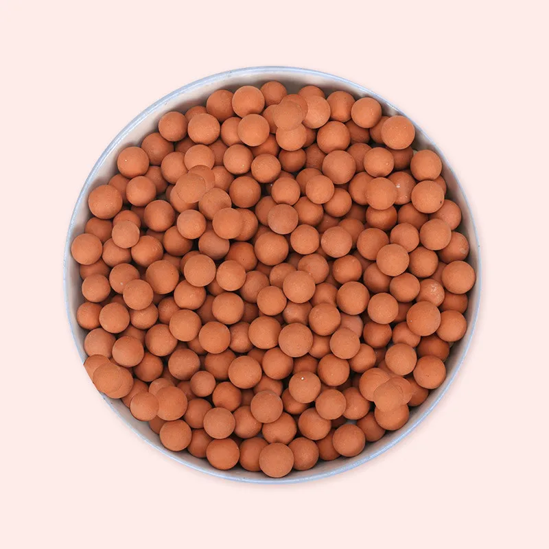 Medio de cultivo de plantas hidropónicas, guijarros/bolas de arcilla  expandida de color orgánico ligero Ceramsite Hydro, medio de cultivo de  plantas, 500g - AliExpress