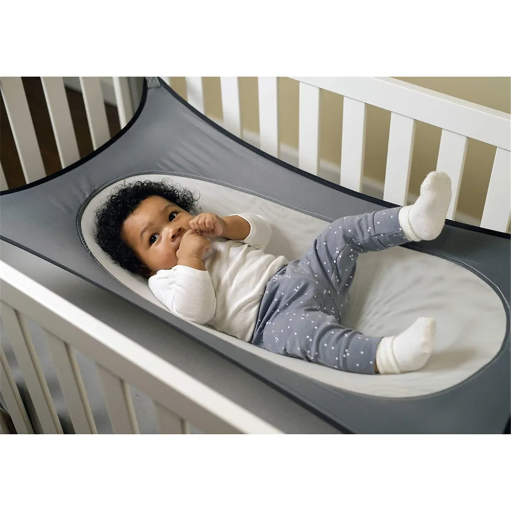 Berço do Bebê Recém-nascido Criança Dormir Cama Infantil Rede Segura Destacável Balanço Elástico Ajustável Portátil 10 bebê rede segura destacável berço do bebê