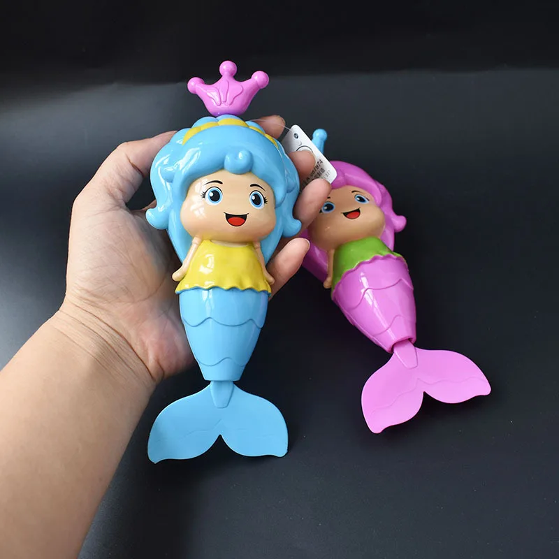 Детская ванна, бассейн, игрушки для воды, весенний шнурок, водное животное, Русалочка, детская игрушка для ванной
