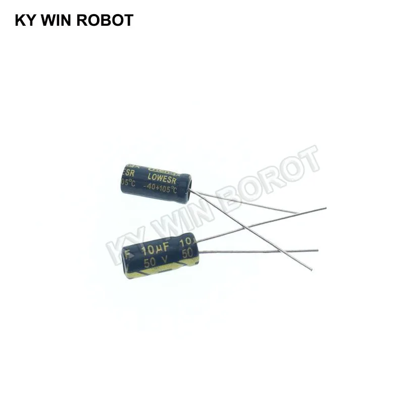 50pcs/lot 10UF 50V 10mf 105C 5X11mm Aluminum Electrolytic Capacitor 50V10UF radial lead 50pcs