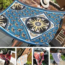 Хит, 90x180 см, бикини, купальный костюм, накидка, саронг, шарф, саржевое хлопковое парео, Пляжное платье, женское Большое пляжное платье