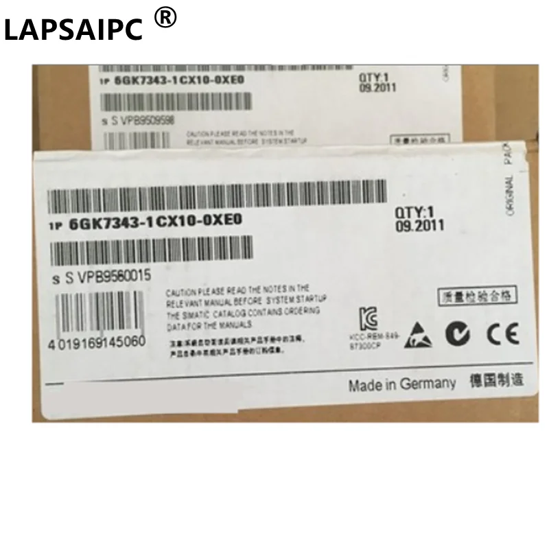 

Lapsaipc 6GK7343-1CX10-0XE0 6GK7343 CP343