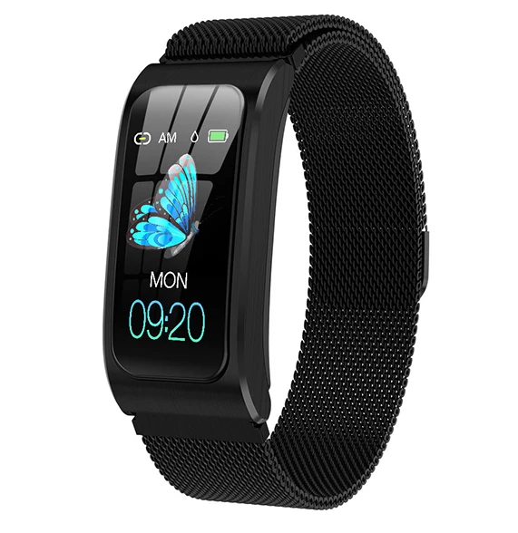 

Multi-language smart bracelet waterproof positioning sports record heart rate health monitoring call reminder smart bracelet