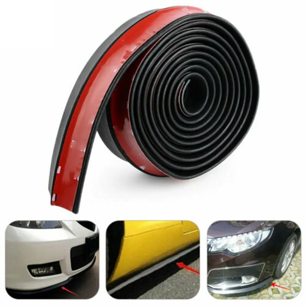 Car Front Lip Side Skirt Surrounded By Anti-Collision Strip Car Bumper Surrounded By Protective Strip