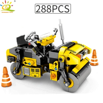 

Toys 288pcs City Roller Engineering Building Blocks Technic Construction Transport Truck Bricks for Boy Gifts