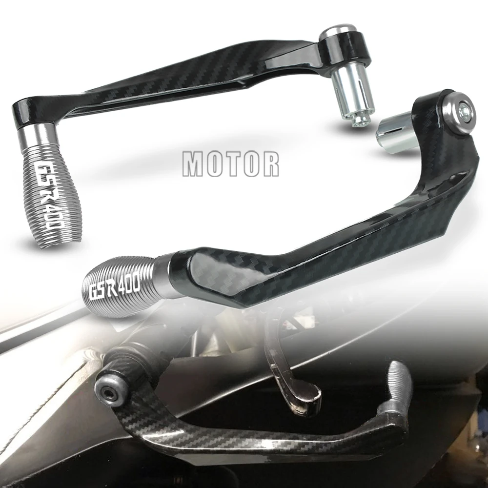 

For Suzuki GSR400/GSR 400 Universal Motorcycle 7/8" 22mm Handlebar Brake Clutch Levers Guard Protector Hand Guard Grips Proguard