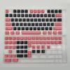 128 Keys PBT Black Pink Keycap Cherry Profile DYE-SUB Punk Personalized Keycaps For Cherry MX Switch Mechanical Keyboard ► Photo 2/5
