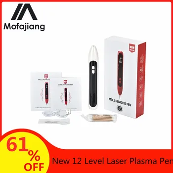 

New 12 Level Laser Plasma Pen Laser Tattoo Freckle Remover LCD Mole Removal Machine Dark Spot Remover Family Salon Beauty Care