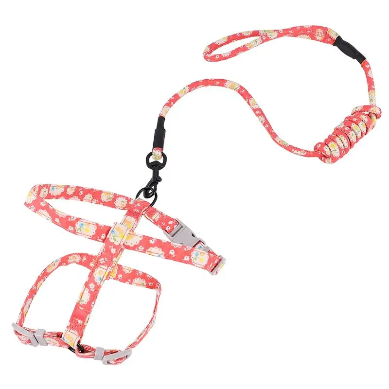 

1 Set Pet Cat Pulling Rope Chest Straps Pet Traction Rope Cat Hauling Cable Pet Chest Belt Pet Supplies For Cat Pet Pulling Rope