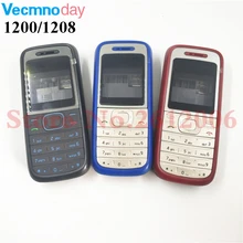 Высокое качество, чехол для Nokia 1200 1208, полный комплект, чехол для мобильного телефона, английская клавиатура