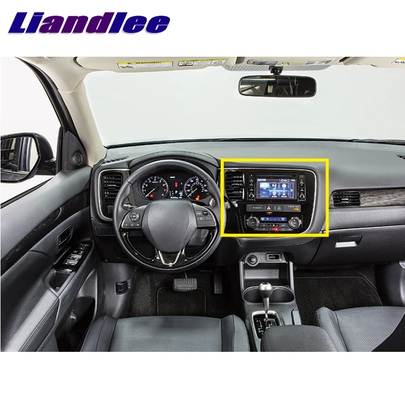 Liandlee Car Multimedia TV GPS Audio Radio For Mitsubishi Outlander Lancer ASX 2012~2020 Original Style Android Navigation NAVI 2