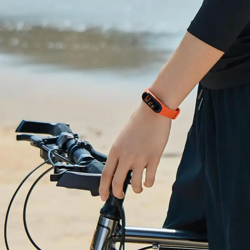 Xiaomi Mi Band 4 0,95 дюйма AMOLED 5ATM водонепроницаемый смарт-браслет с пульсометром с сенсорным экраном музыкальный Bluetooth браслет