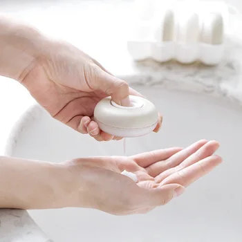 

4pcs Set Portable Silicon Travel Bottles Set Squeeze Bottle Multi-purpose Containers Round Emulsion Storage Box Make up Bottles