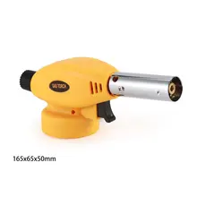 Пламенный пистолет газовая горелка-пистолет чайник Зажигалка Авто пьезо горелка для разжигания огня газовая горелка для наружного выживания кемпинга барбекю