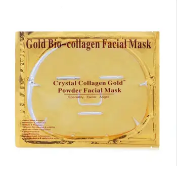 

Gold Bio-Collagen Facial Mask 10pcs/lot Crystal Gold Hot Powder New Moisturizing Collagen 2017 C1G7
