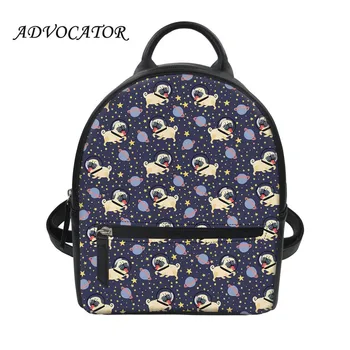 

Fashion Women Mini Backpack Flower Animals Pattern Soft Touch Multi-Function Small Backpack Female Ladies Shoulder Bag Purse