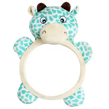 

Kuulee Baby Car Seat Stuffed Plush Toy Animal Deer/Fish Mirror Rearview Baby Rattles Toddler Infant Stroller Hanging