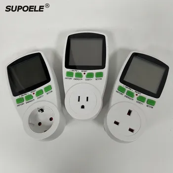 

EU US UK AU Plug In Digital Watt Meter LCD Power Meter Electricity Kwh Power Meter Measuring Outlet Power Analyzer Energy Meter