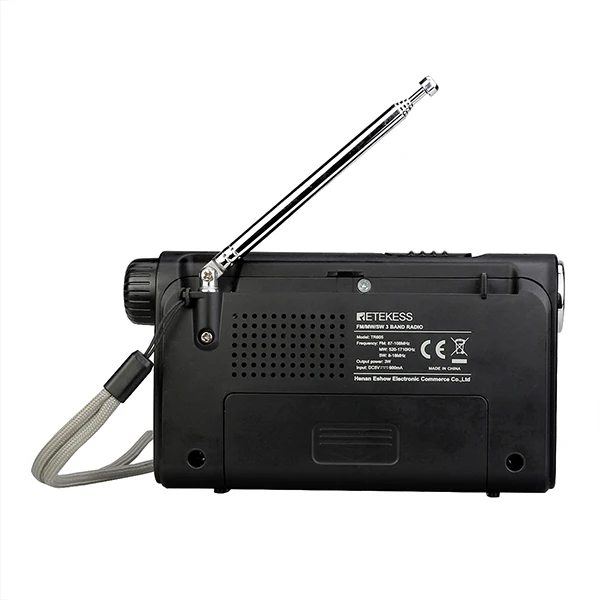 fm am sw lanterna portátil antena de rádio fm