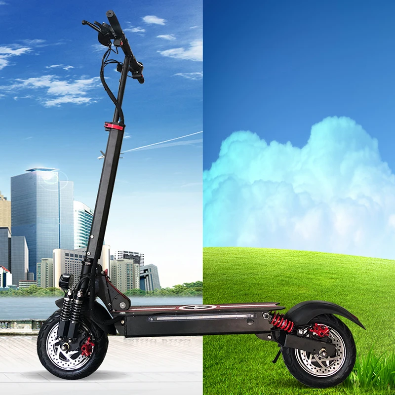  48V 800W/1000W Electric Scooter 55km/h 10