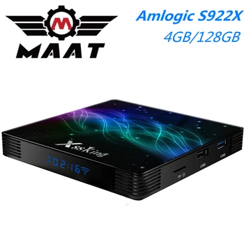 

5PCS/Lot X88 King Amlogic S922X 4GB 128GB Smart TV Box Quad Core 5G Wifi 1000M BT5.0 Youtube Android 9.0 Media Player