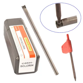 

SK- C05H-SCLCR04 Turning Tool Holder Carbide Tungsten Steel Replacement