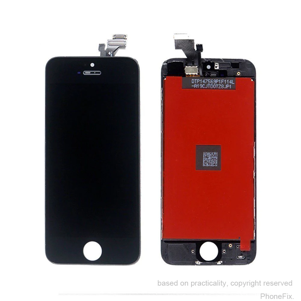 AAA+++ качественный ЖК-дисплей Замена сенсорного экрана для iPhone 5 5c 5S без битых пикселей