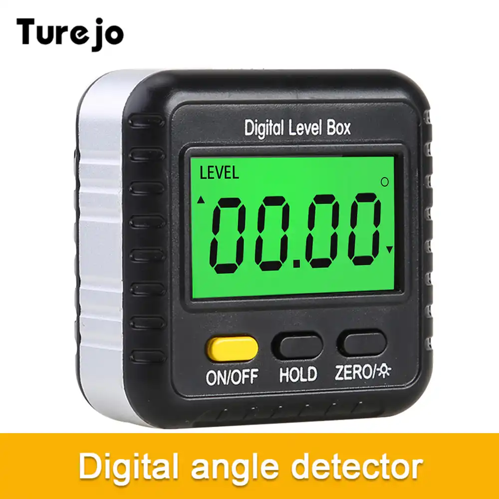 Mini Digital Protractor Gauge Level Angle Finder Inclinometer Magnet Base