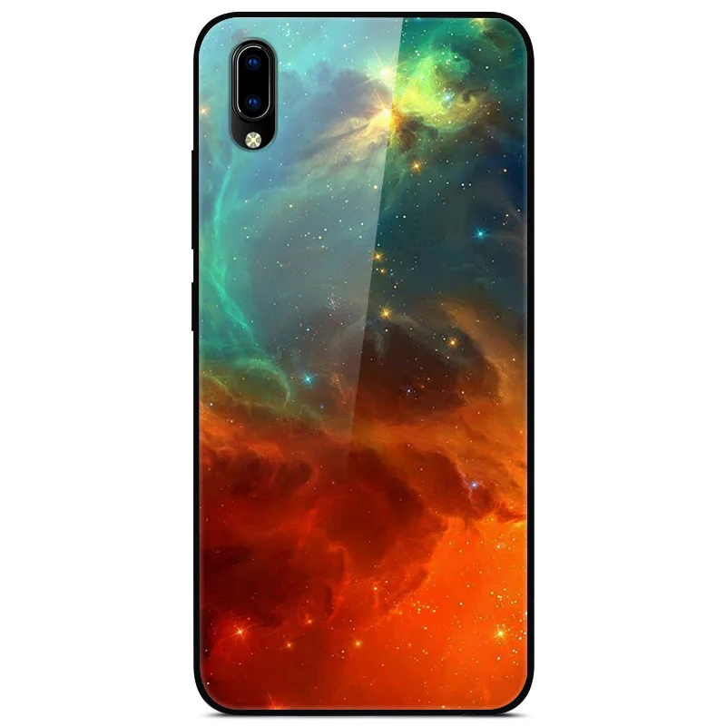 38 Роскошный чехол для VIVO Y91C, закаленное стекло, силиконовый чехол для телефона VIVO Y91C Y91 C Y93 Y91i, чехол s для Vivo Y91C Y 91C - Цвет: 38