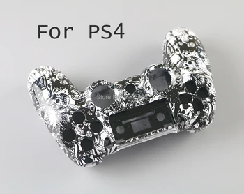 

10sets Replacement Full Set Housing shell and buttons jds 001 JDM011 DualShock 4 PlayStation 4 PS4 Pro V1 Controller Case Screws