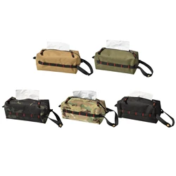 Tissue Box Holder Waterproof Napkin Paper Tissue Storage Bag Toilet Paper Holder for Outdoor Camping Hiking Dispenser Box Holder