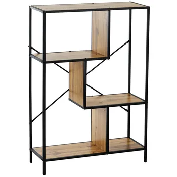 

4-tier Bookshelf Open Book Storage Organizer Display Rack For Living Room Kitchen Balcony Fashion Simple Home Office Furniture