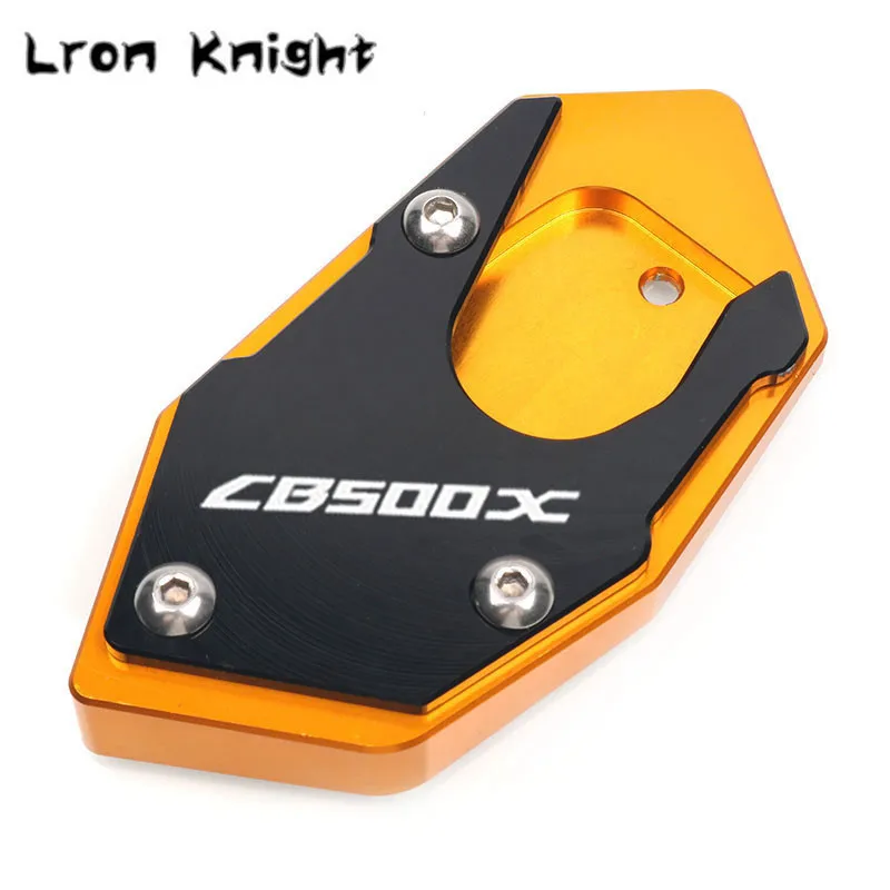 For HONDA CB500X CB500F CB 500X CB 500F CB500 X / F Motorcycle CNC Kickstand Foot Side Stand Extension Pad Support Plate Enlarge motorcycle kickstand extender motorcycle kickstand pad motorcycle kickstand