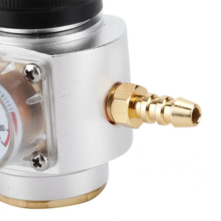 Пивной пивоваренный CO2 газовый мини-контроллер T21* 4 измеритель давления соды CO2 зарядное устройство комплект проводов 0-90 PSI CO2 Регулятор газового баллона