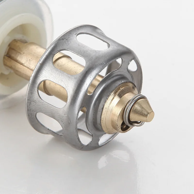 Shower Floor Drain All-copper bounce cover filter kitchen sink wash basin stopper Bathroom Trap Hair Catcher Basin Hardware bathroom accessories