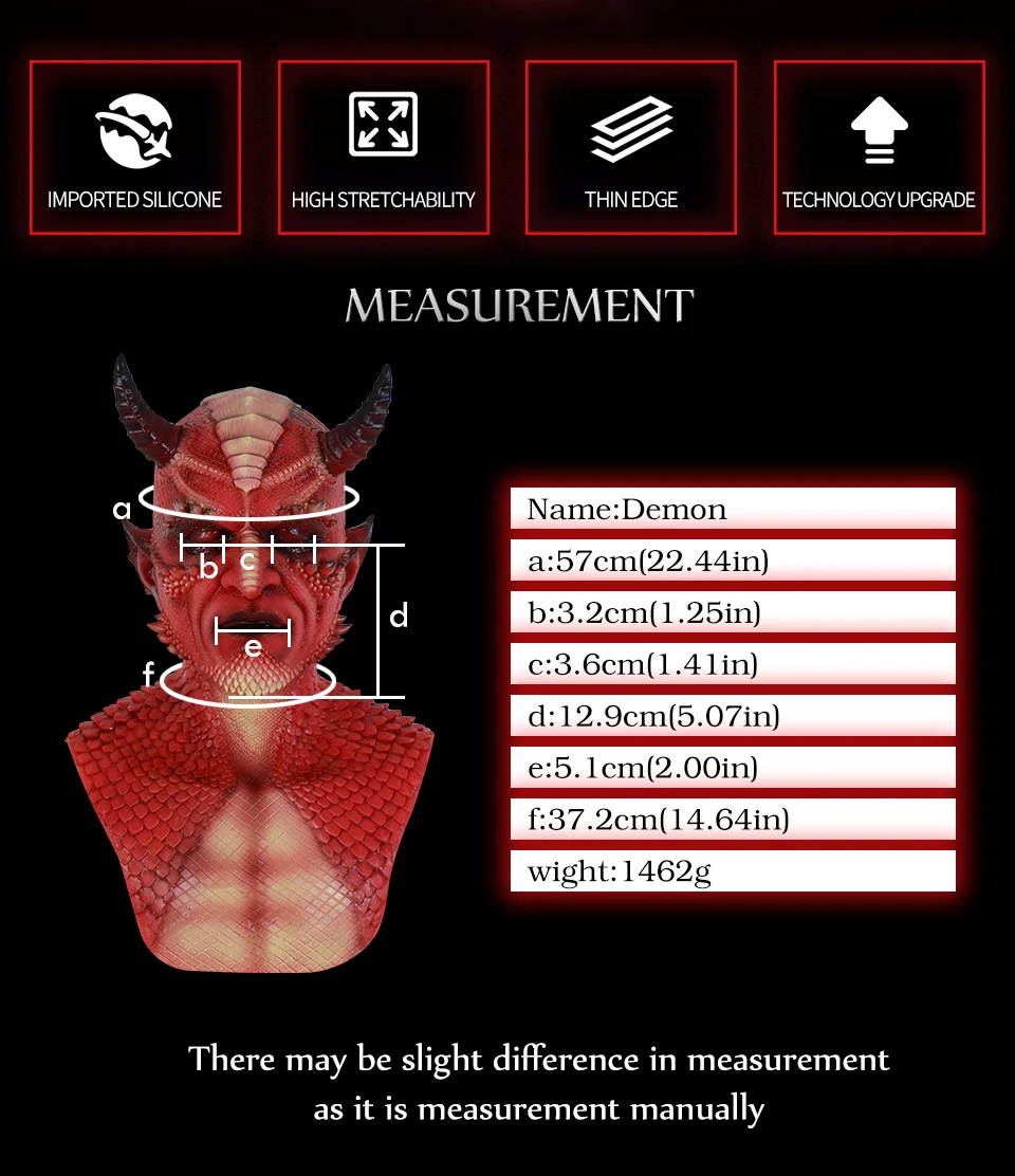 Realmaskmaster Реалистичная силиконовая маска демона на Хэллоуин для мужчин вечерние принадлежности искусственный Голубь из латекса для взрослых Вечерние Маски для мужчин