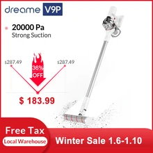 Dreame V9P V9 el kablosuz elektrikli süpürge taşınabilir akülü siklon filtre halı toz toplayıcı halı süpürme xiaomi(China)