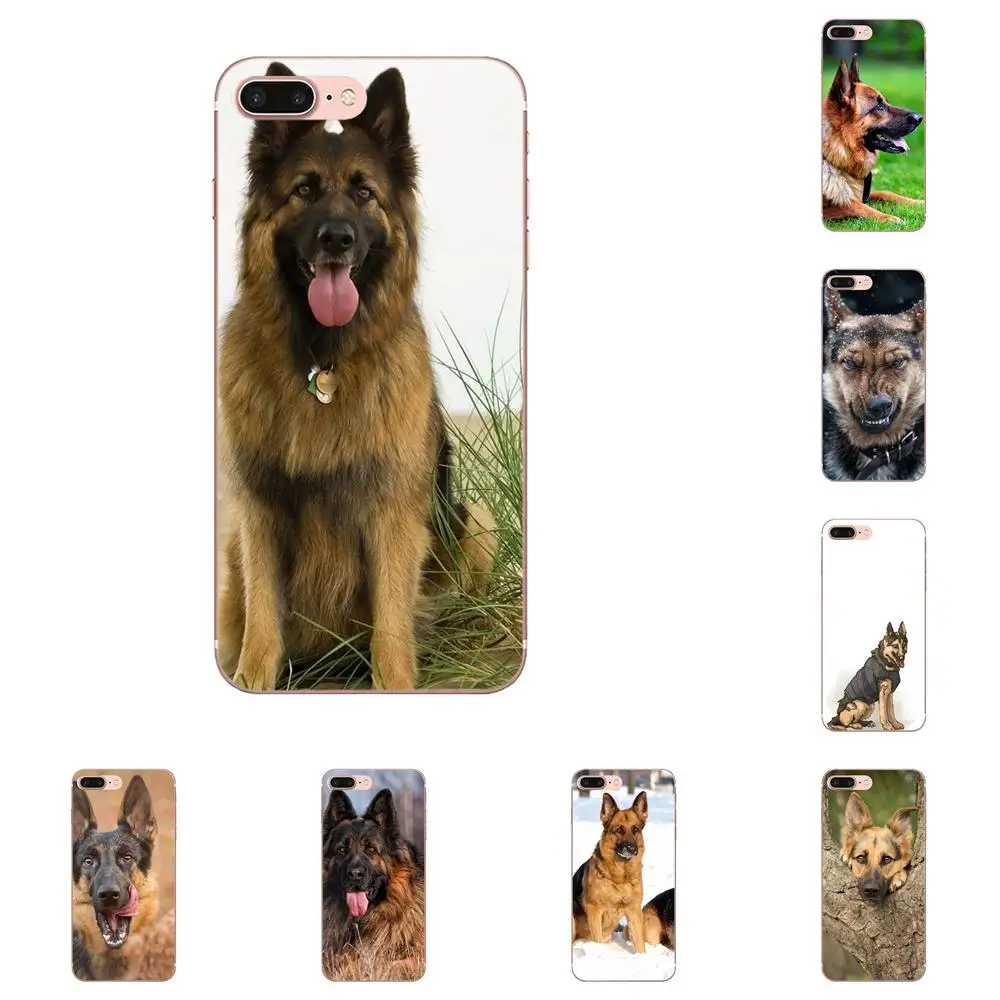 

For Huawei Honor 4C 5A 5C 5X 6 6A 6X 7 7A 7C 7X 8 8C 8S 9 10 10i 20 20i Lite Pro Soft Fashion Cover Case German Shepherd Dog