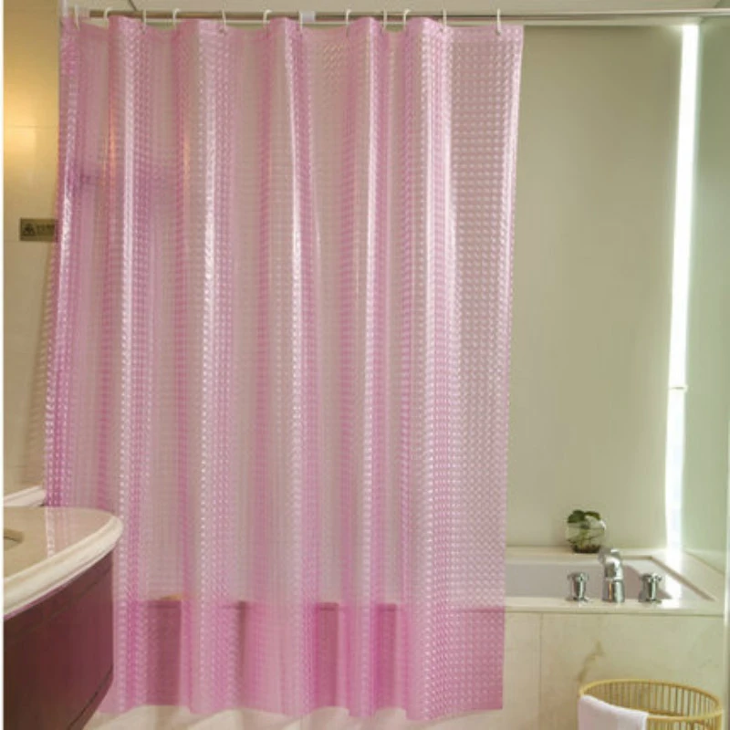 3D waterproof mold proof bathroom curtain manufacturer wholesale
