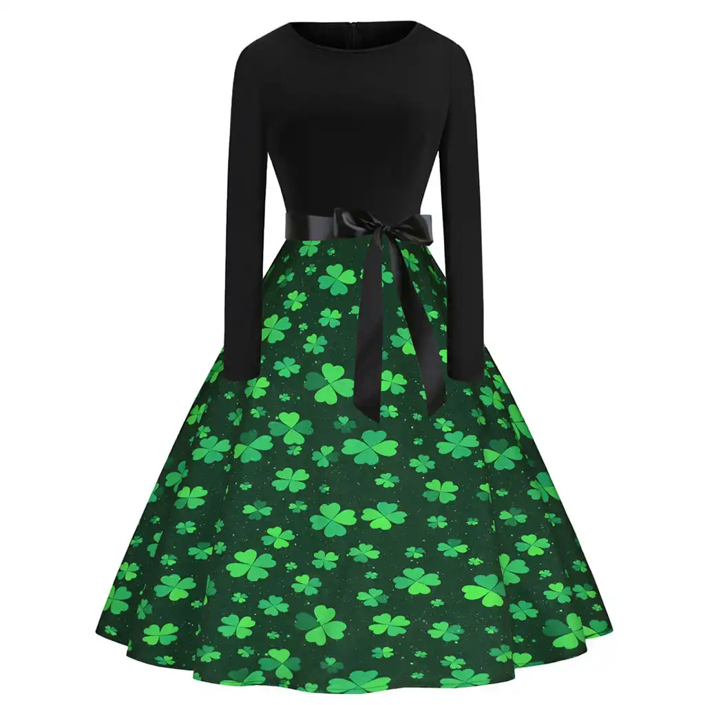 irish swing dress