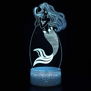 

LED Night Light,7 Colors Gradual Changing Touch Switch USB Table Lamp